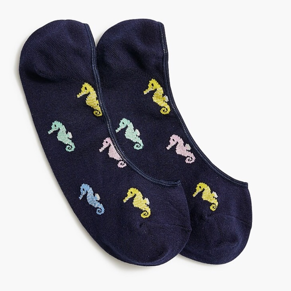 Jcrew Factory Seahorse no-show socks